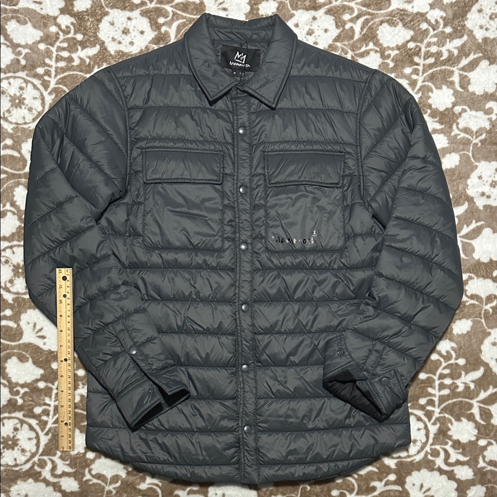 Mammoth 🦣 Lightweight Gray Quilted Jacket